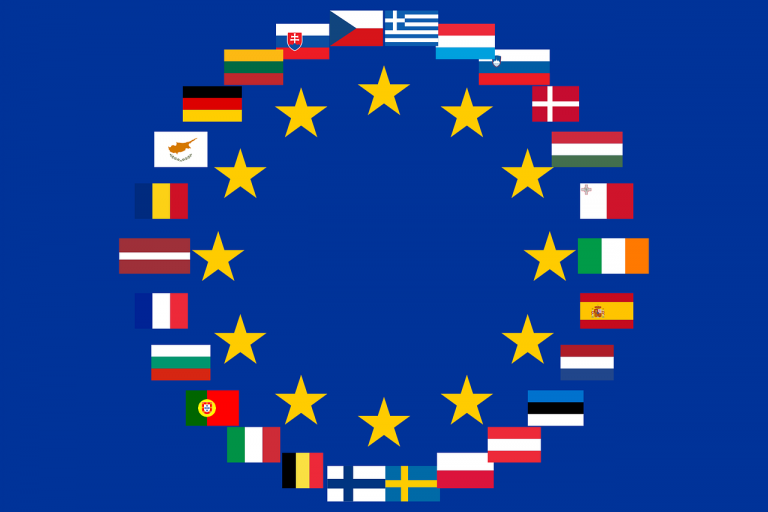 Europa mit seinen Mitgliedsstaaten